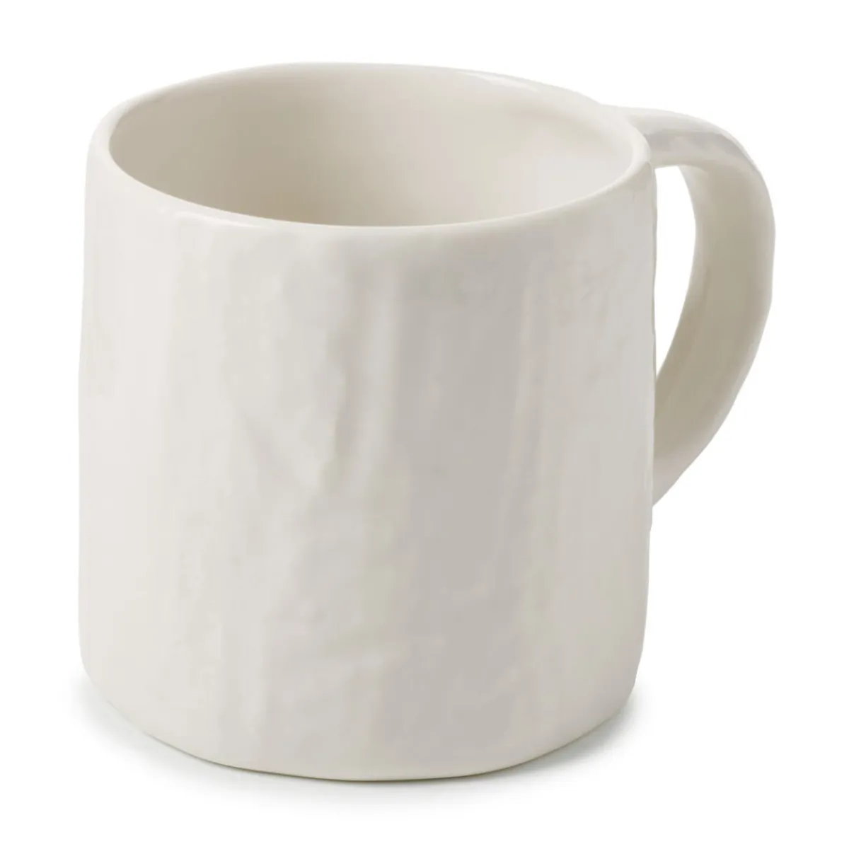 Mug rond Blanc albâtre porcelaine culinaire 33 cl Ø 8 cm Yli - REVOL New