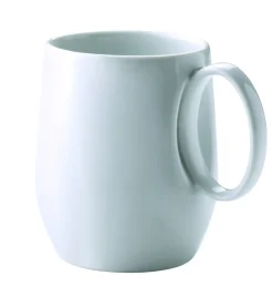 MEDARD DE NOBLAT Mug rond blanc porcelaine 40 cl Ø 12 cm Yaka Online