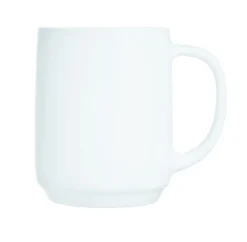 Mug rond blanc verre opal 29 cl Ø 10,9 cm Intensity Baril - ARCOROC New