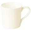 Mug rond ivoire porcelaine vitrifiée 30 cl Ø 8,5 cm Fine Dine - RAK Outlet