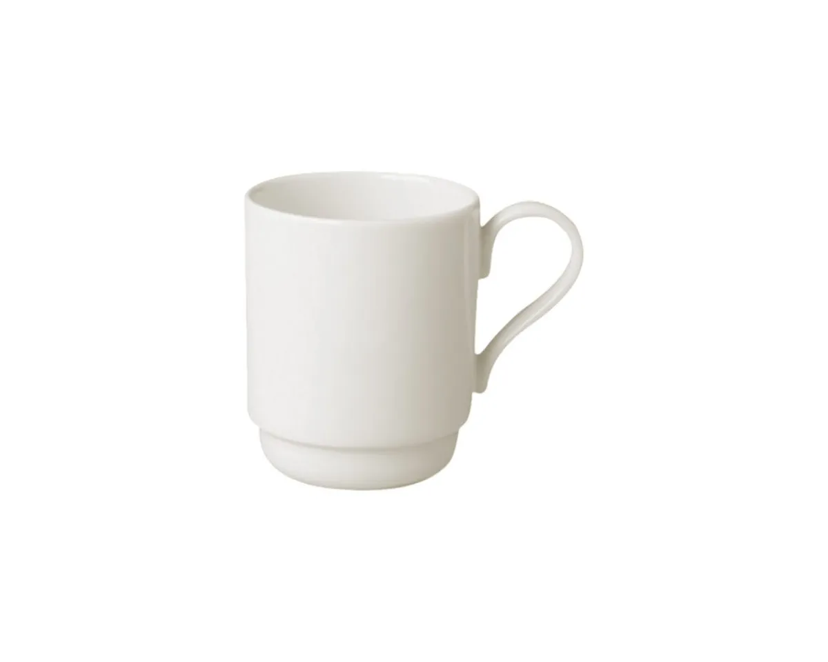 Mug rond ivoire porcelaine vitrifiée Banquet - RAK Online