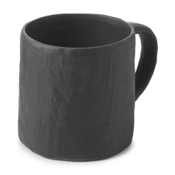 Mug rond Noir brut porcelaine culinaire 33 cl Ø 8 cm Yli - REVOL Best