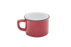 PRO.MUNDI Mug rond noir grès émaillé 25 cl Ø 8,5 cm Bistrot Best