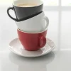Mug rond rouge porcelaine 32 cl Ø 8,3 cm Emotions - PRO.MUNDI Sale