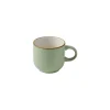 Mug rond Sage Green porcelaine vitrifiée 45 cl 9,5 cm Ø 9,5 cm Stonecast - CHURCHILL Hot