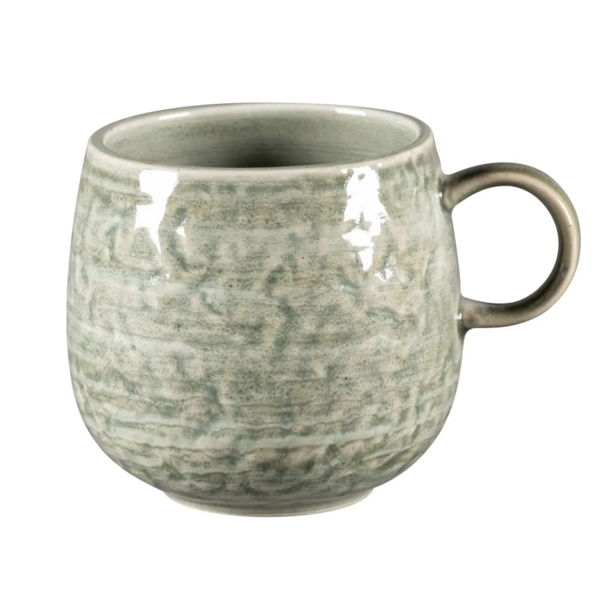 Mug rond Sage porcelaine vitrifiée 33 cl Ø 9 cm Krush - RAK Discount