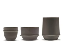 SERAX Mug rond Slate porcelaine 35 cl Ø 9 cm Dune Sale