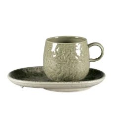 RAK Mug rond steel porcelaine vitrifiée 33 cl Ø 9 cm Krush Clearance