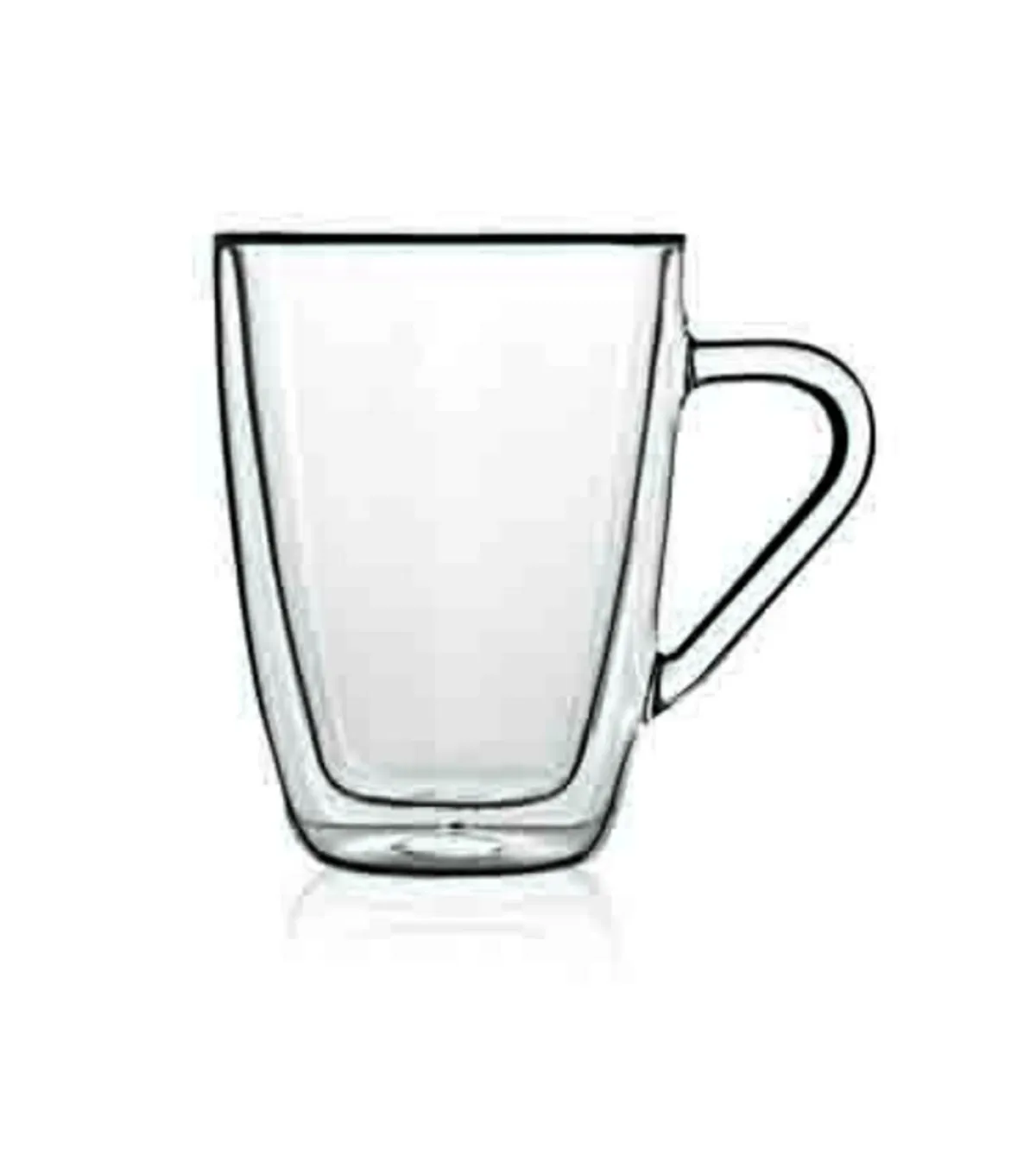 Mug rond transparent verre borosilicate 32 cl Ø 8,5 cm Thermic Glass - LUIGI BORMIOLI Clearance