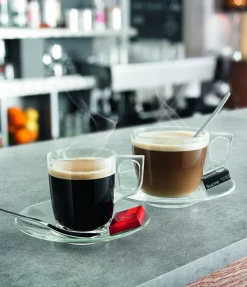 ARCOROC Mug rond transparent verre trempé 25 cl Ø 10,4 cm Voluto Discount