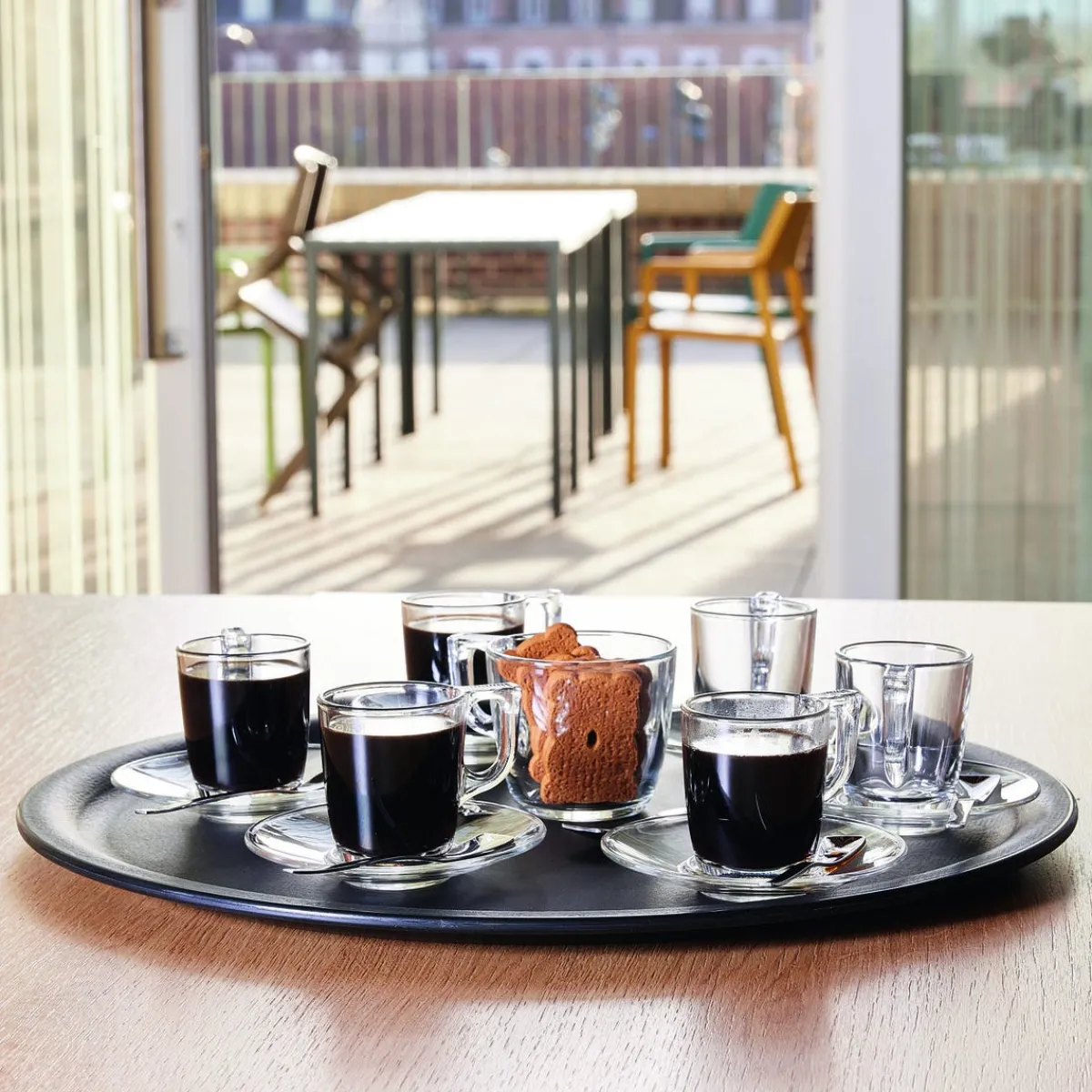 ARCOROC Mug rond transparent verre trempé 25 cl Ø 10,4 cm Voluto Discount