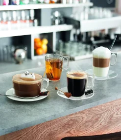 ARCOROC Mug rond transparent verre trempé 25 cl Ø 10,4 cm Voluto Discount