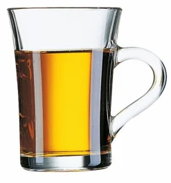 ARCOROC Mug rond transparent verre trempé 23 cl Ø 7,5 cm New