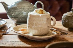 RAK Mug rond vanilla porcelaine vitrifiée 33 cl Ø 9 cm Krush Discount