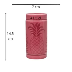 RAK Mug rose porcelaine vitrifiée 41,5 cl Ø 7 cm Aztek Online