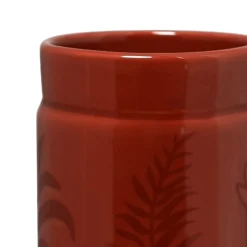 Mug rouge porcelaine vitrifiée 41,5 cl Ø 7 cm Aztek - RAK Best