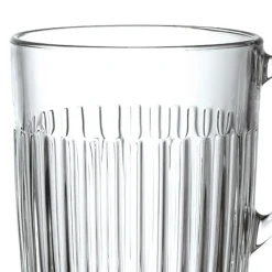 LA ROCHERE Mug transparent verre pressé 36 cl Ø 8,5 cm Ouessant Outlet