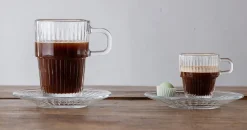 Mug transparent verre trempé 31,5 cl Ø 7,9 cm - BORMIOLI ROCCO Discount