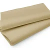 DUNI Nappe beige non tissé 110x110 cm Evolin (50 pièces) Best