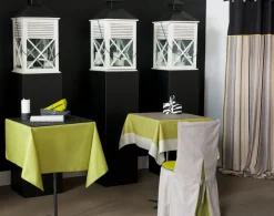 SONOLYS Nappe carré blanc polyester Linelys Sale