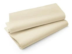 DUNI Nappe ivoire non tissé 84x84 cm Evolin (84 pièces) Sale