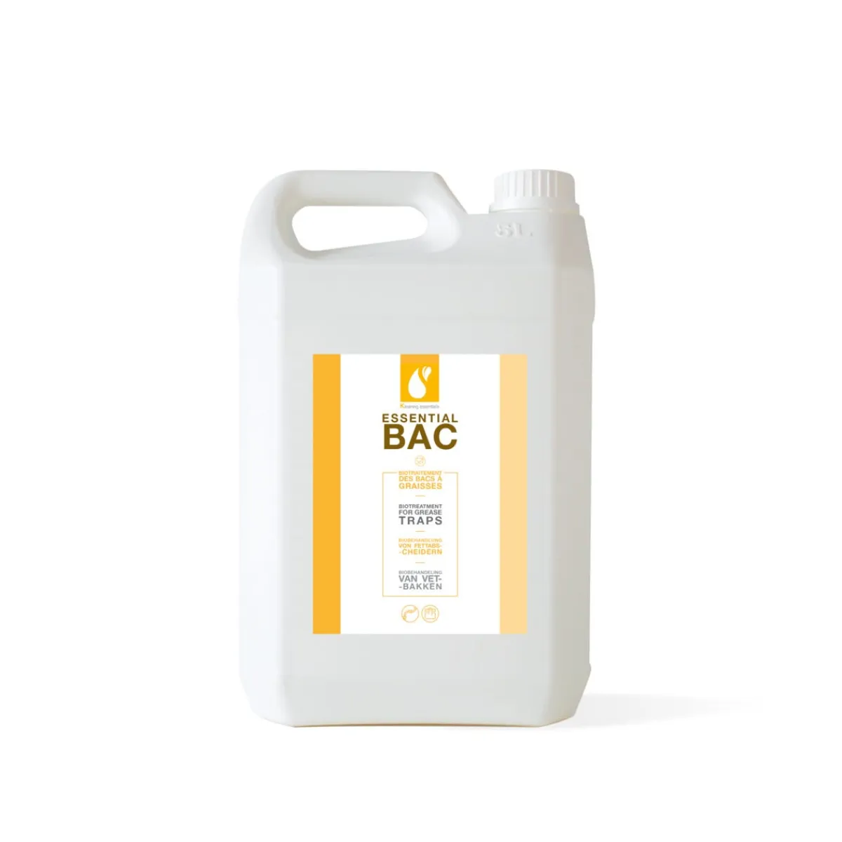 Nettoyant bac à graisses 5 L Essential Bac - KLEANING ESSENTIALS Outlet