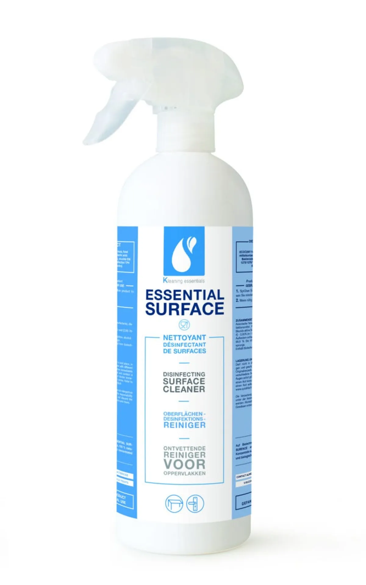 Nettoyant désinfectant 750 ml Essential Surface - KLEANING ESSENTIALS