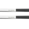PINTINOX Paire de baguettes noir inox 18/10 22 cm New