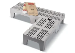 CAMBRO Palette de stockage rectangulaire gris plastique 122x53x31 cm 1360 kg Online