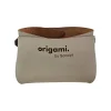 SONOLYS Panier carré beige PVC 13x13x8 cm Origami Clearance