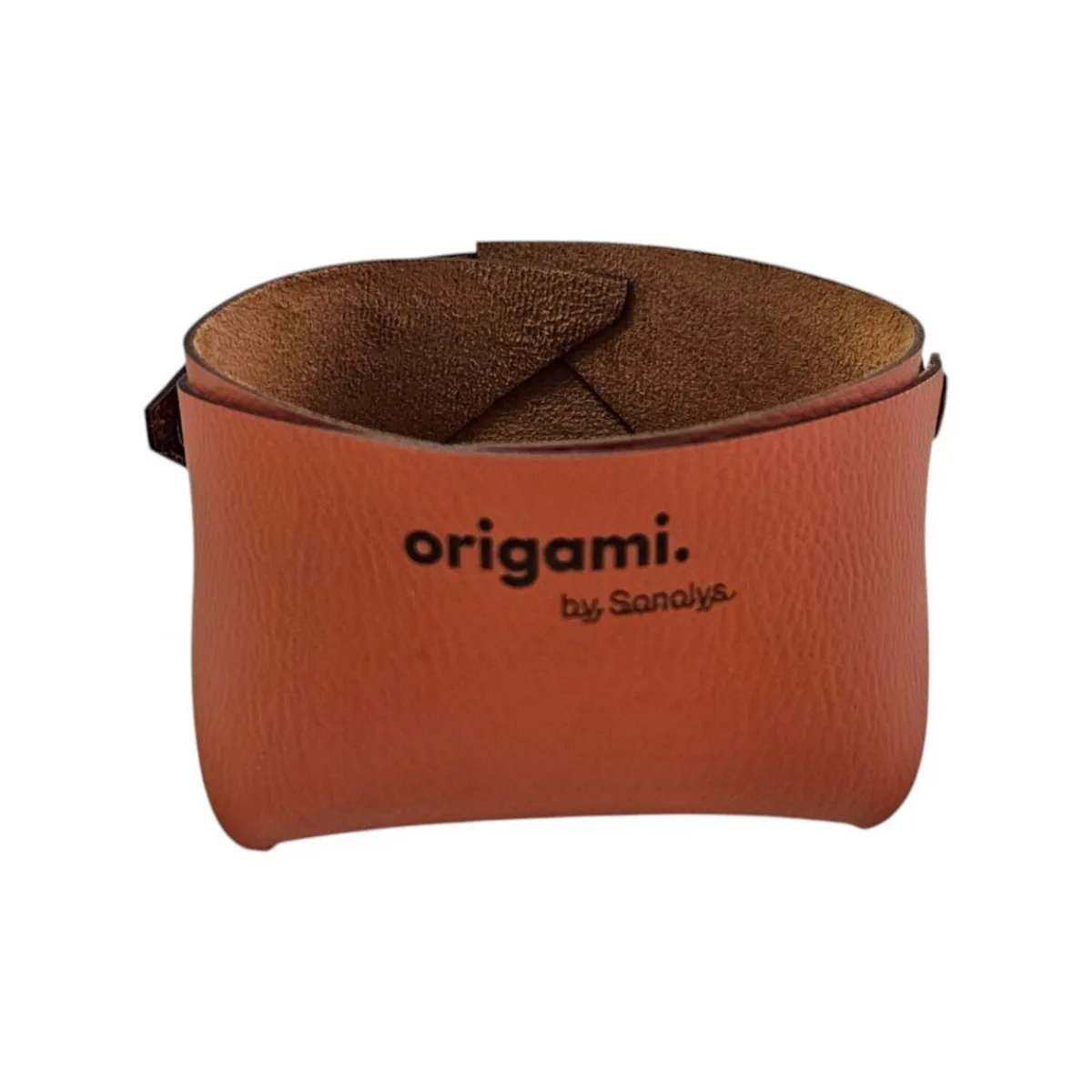 Panier carré tomette PVC 13x13x8 cm Origami - SONOLYS