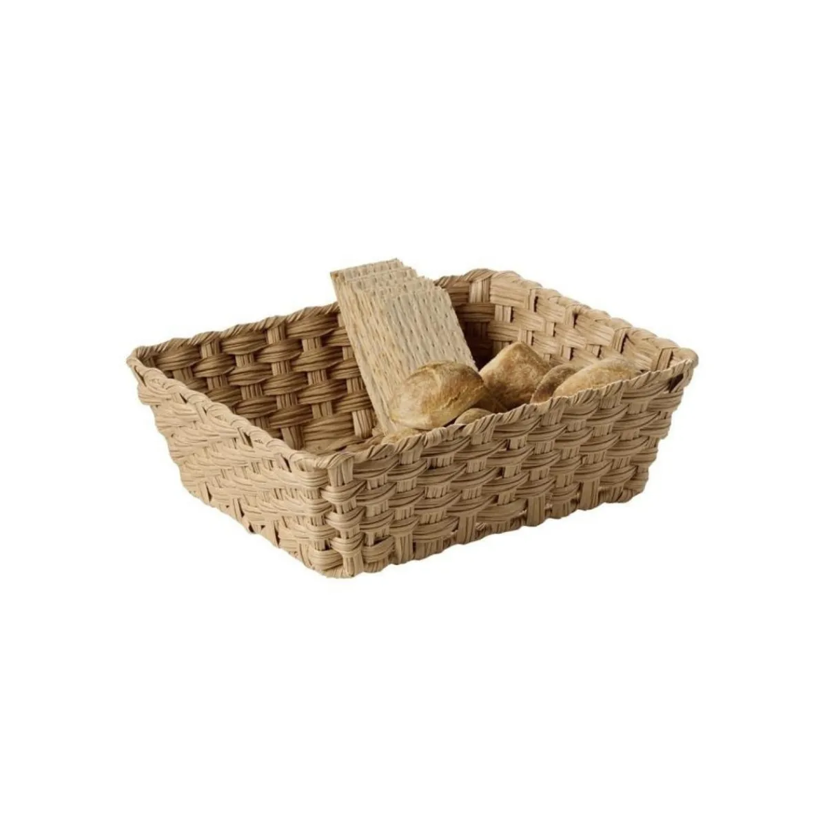 APS Panier gn1/2 polyéthylène brun 32,5x26,5x10 cm Twirl New
