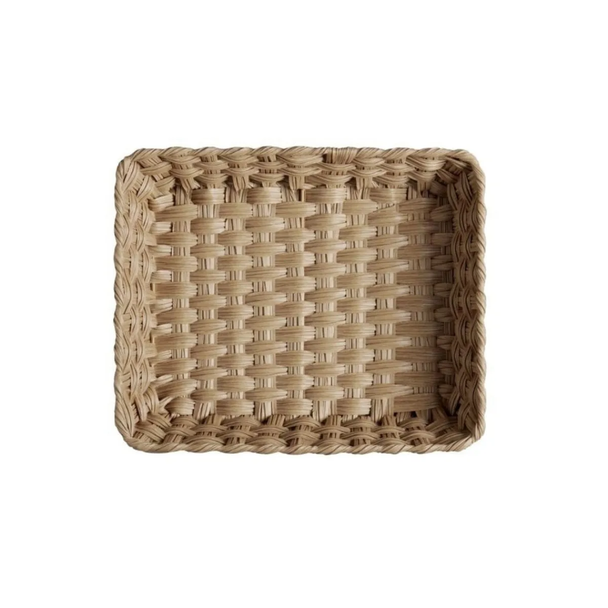 Panier gn1/2 polyéthylène brun 53x32,5x6,5 cm Twirl - APS Online