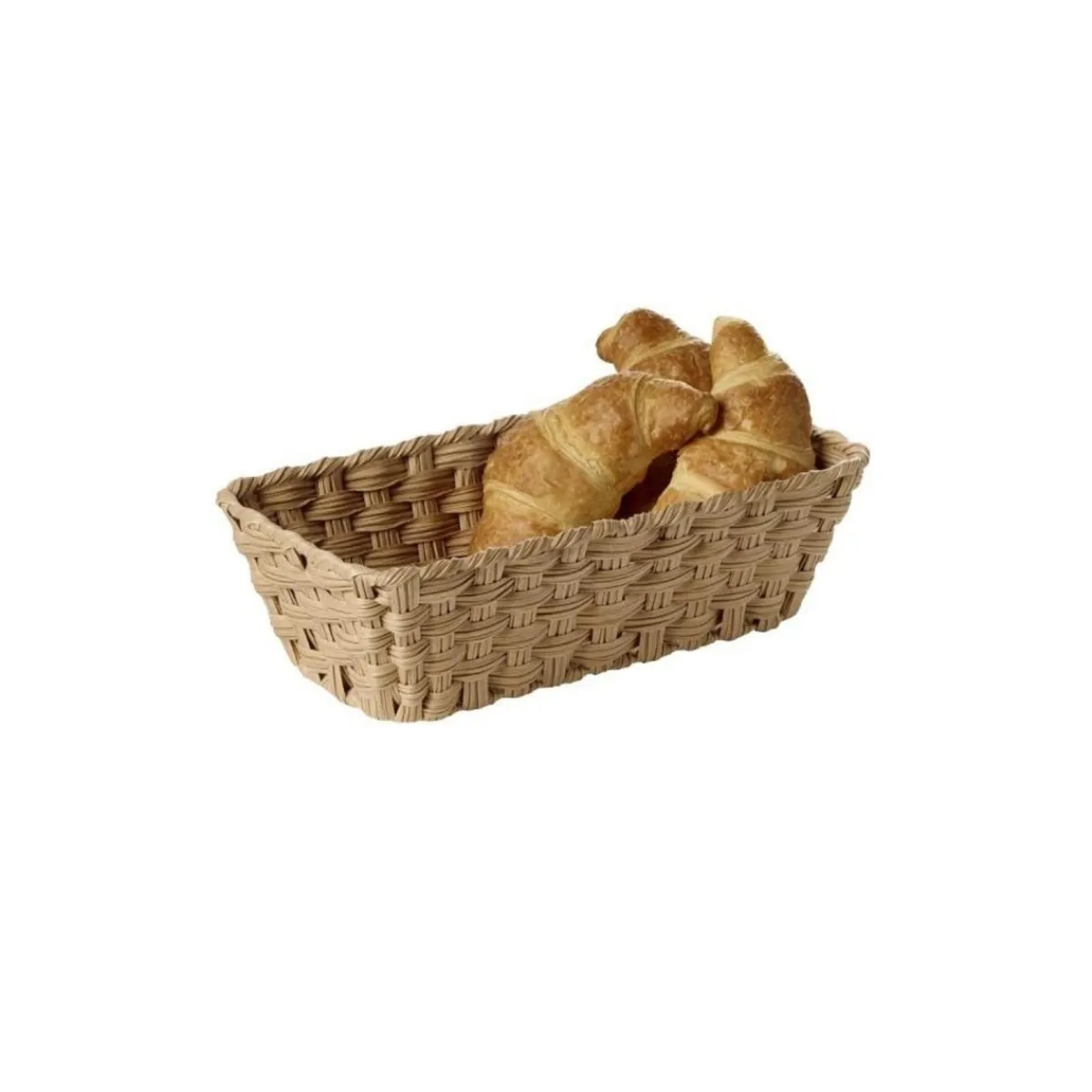 Panier gn1/3 polyéthylène brun 32,5x17,6x10 cm Twirl - APS Sale