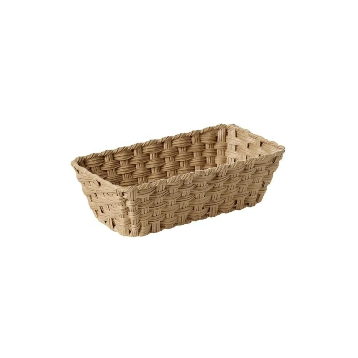 Panier gn1/3 polyéthylène brun 32,5x17,6x10 cm Twirl - APS Sale