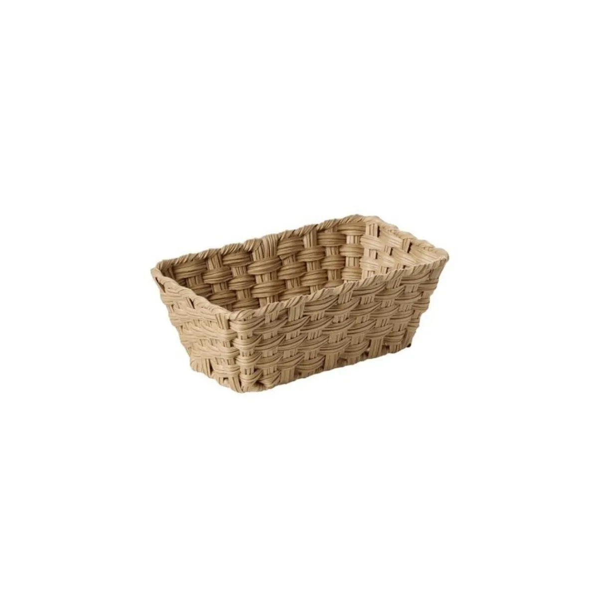 APS Panier gn1/4 polyéthylène brun 26,5x16,2x10 cm Twirl Best