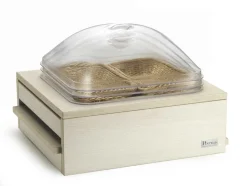 PINTINOX Panier à pain gn 1/3 plastique 33x18x6,5 cm Compact Hot