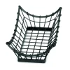 Panier rectangulaire noir acier 38 cm Grand Master - TABLECRAFT Online