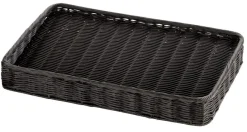 DEGRENNE Panière polypropylène (pp) noir 54x34x8 cm Evento Outlet