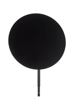 Panneau métal noir Ø 25 cm 33 cm Valo - APS New