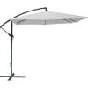 Parasol deporte gris clair Ø 250 cm - Aucune