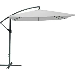 Parasol deporte gris clair Ø 250 cm - Aucune