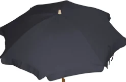 Aucune Parasol gris anthracite Ø 200 cm Outlet