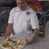 GI METAL Pelle à pizza perforée aluminium anodisé 33x33 cm manche 150 cm Napoletana Best