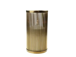 Photophore droit laiton Ø 8 cm 15 cm  Vertical - CANDOLA