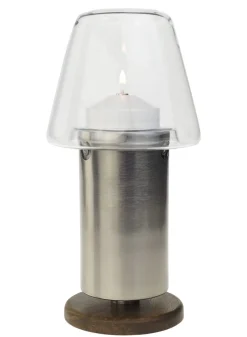 CANDOLA Photophore droit Wood Ø 9,5 cm 19 cm Imperial Hot