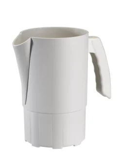 SAINT ROMAIN Pichet blanc fibre végétale 1 L Lilitouch Clearance