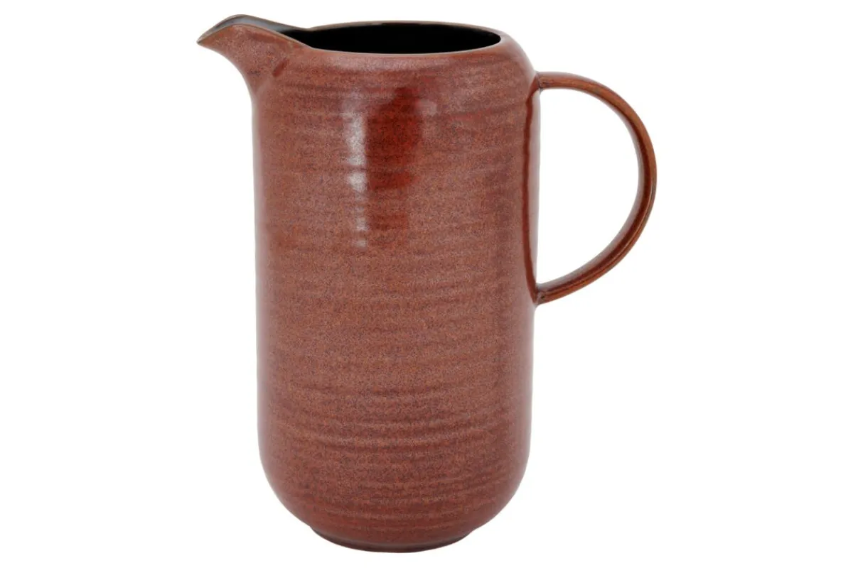 PROOF Pichet brun porcelaine 170 cl Elements Maroon Outlet