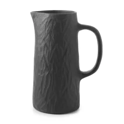 Pichet irrégulier Noir brut porcelaine culinaire 1,2 L Yli - REVOL Outlet