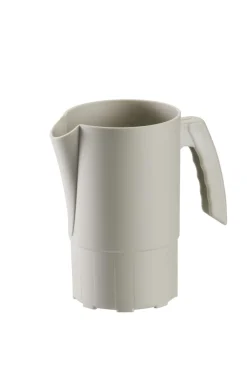 Pichet sans couvercle Blanc Coton fibre végétale 1 L Liliroc - SAINT ROMAIN